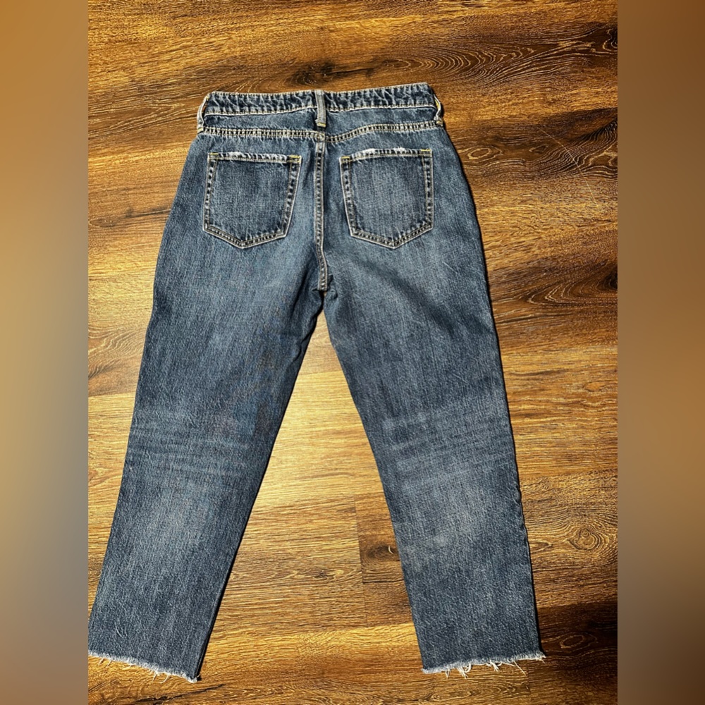 Gap vintage high rise jeans size 2 dark blue wash - Picture 8 of 12